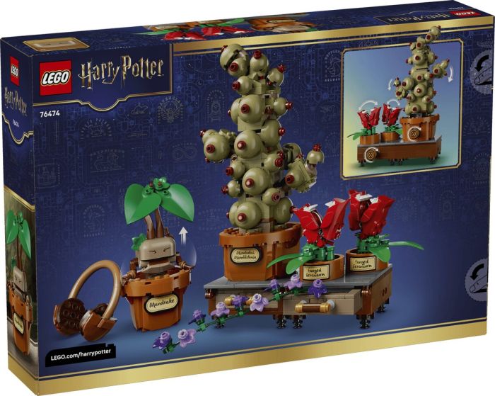 Конструктор LEGO Harry Potter Рослини з курсу гербології в Гоґвортсі
