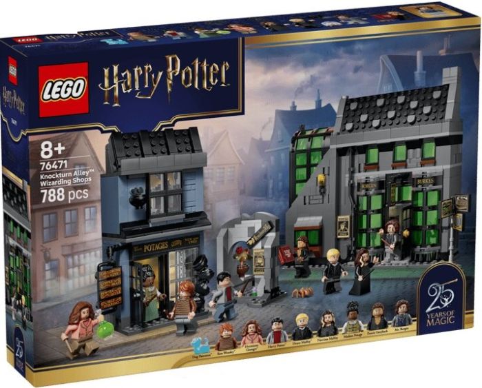 Конструктор LEGO Harry Potter Магазини для чарівників на Алеї Ноктерн