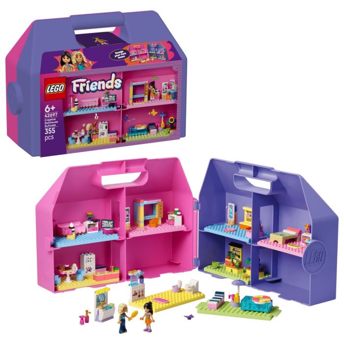Конструктор LEGO Friends Кукольный домик-чемодан для творческой игры