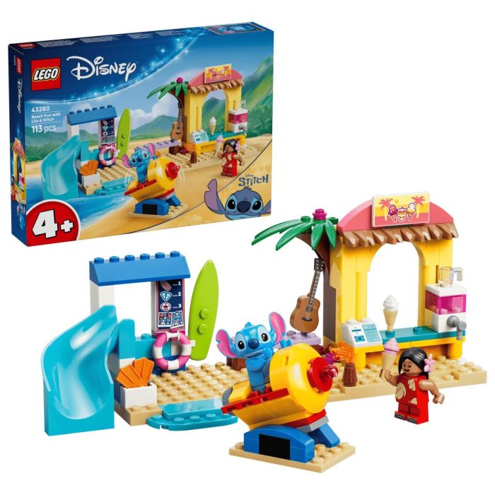 Конструктор LEGO Disney Classic Веселощі на пляжі з Ліло і Стічем
