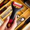 Овощечистка Tefal Ingenio+, нержавеющая сталь, пластик, красно-черный