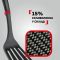 Ложка Tefal Ingenio+, пластик, червоно-чорний