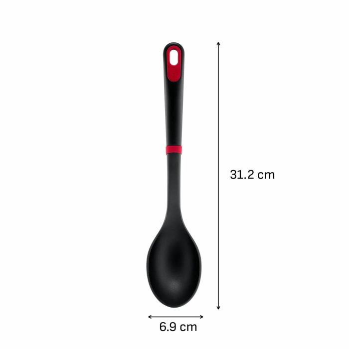 Ложка Tefal Ingenio+, пластик, червоно-чорний