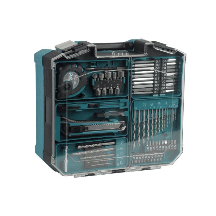Шурупокрут-дриль ударний акумуляторний Konner&Sohnen KS ID20V-60 KIT 74 PLUS 20В 2х2А·год 60Нм 0-450·0-1900об/хв LED-світло ЗП набір свердл і біт 74шт кейс 5.3кг