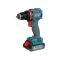 Шурупокрут-дриль ударний акумуляторний Konner&Sohnen KS ID20V-60 KIT 74 PLUS 20В 2х2А·год 60Нм 0-450·0-1900об/хв LED-світло ЗП набір свердл і біт 74шт кейс 5.3кг