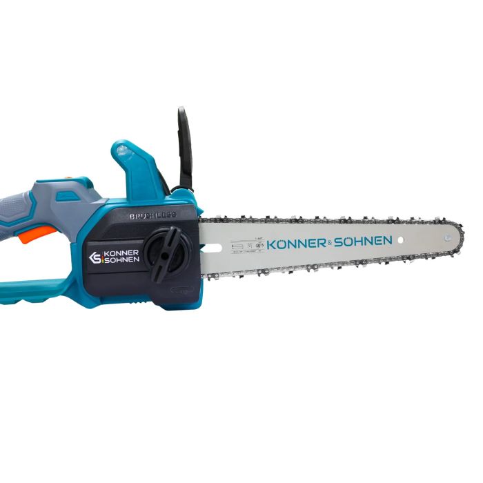 Пила цепная аккумуляторная Konner&Sohnen KS MCS20V-12 SET PLUS 20В акб 2х4А·час шина 30см ЗУ 2.05кг