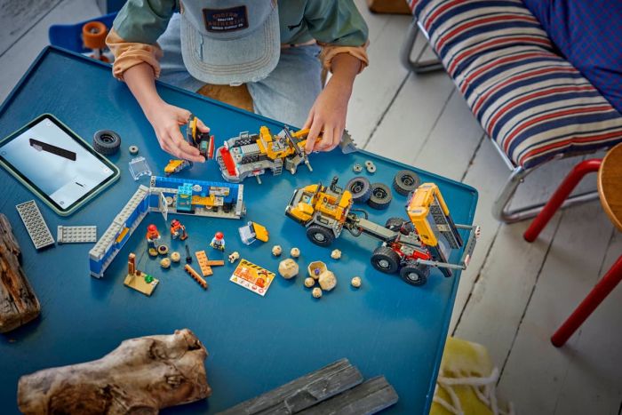Конструктор LEGO City Самосвал и фронтальный ковшовый погрузчик