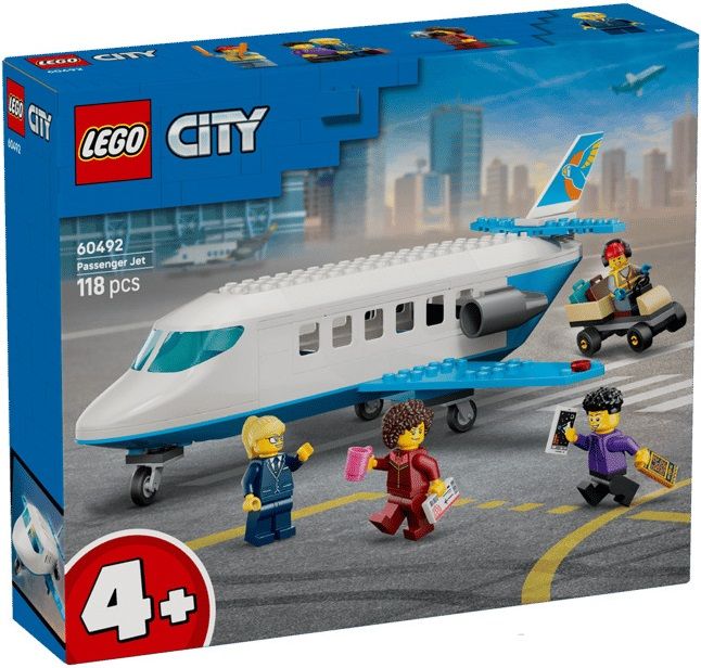 Конструктор LEGO City Пасажирский самолет