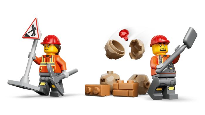 Конструктор LEGO City Жовтий экскаватор-погрузчик