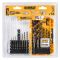 Набор сверл по металлу DeWALT Black&Gold HSS-G, 14 шт: 1-8 мм, кейс