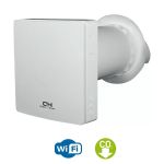 Рекуператор Cooper&Hunter Easy Vent 60м3/г Wi-Fi датчик СО2 Wi-Fi белый
