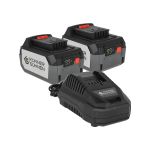 Набір акумулятора та зарядного пристрою Konner&Sohnen KS 20V4-1-DUAL 20В 2х4А·год