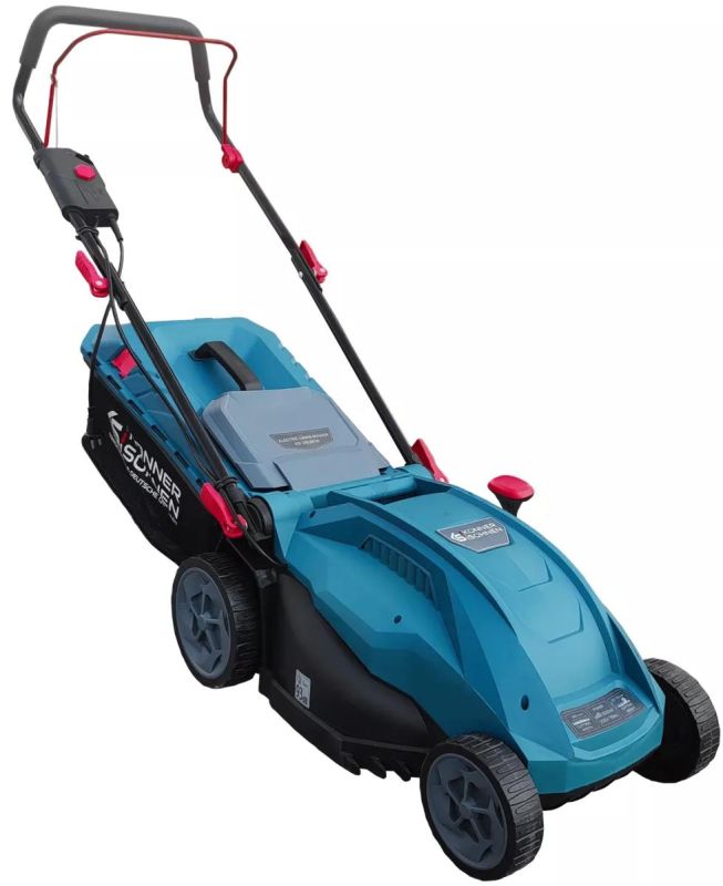 Газонокосарка мережева Konner&Sohnen KS 38LM16 1600Вт 38см 40л 25-75мм 13.2кг