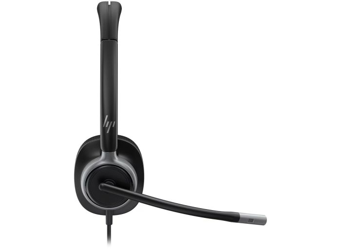 Гарнитура компьютерная стерео On-ear HP Poly Mission 625, USB-A, USB-C, 2 x Uni-mic, AI noise reduction, Teams, Zoom, Google Meet, черный