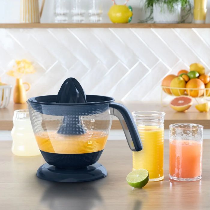 Соковыжималка Tefal Morning Blue цитрус-пресс 25Вт, чаша-0.8л, пластик, белый