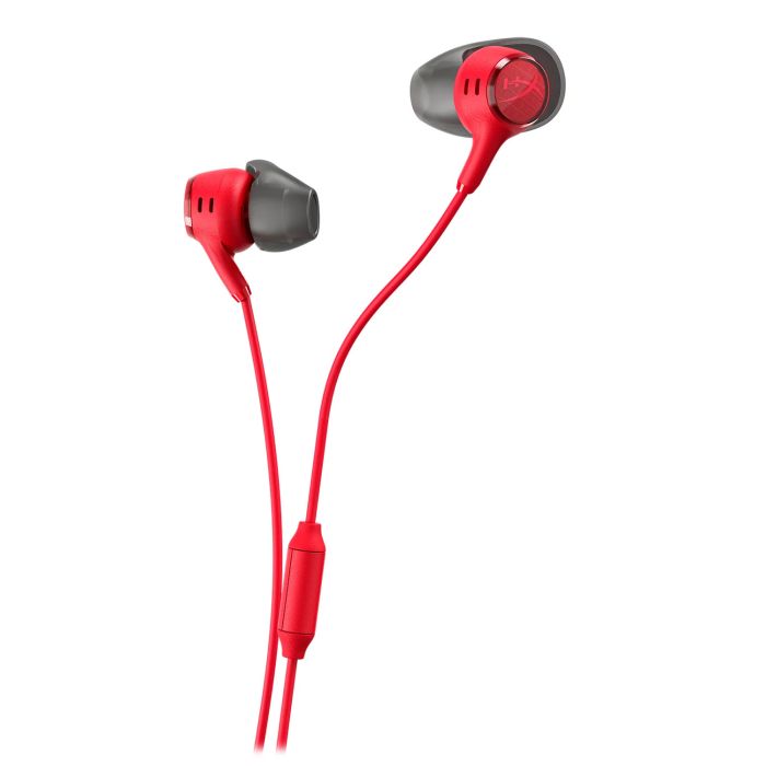 Гарнитура игровая HyperX Cloud Earbuds III, 3.5мм, красный