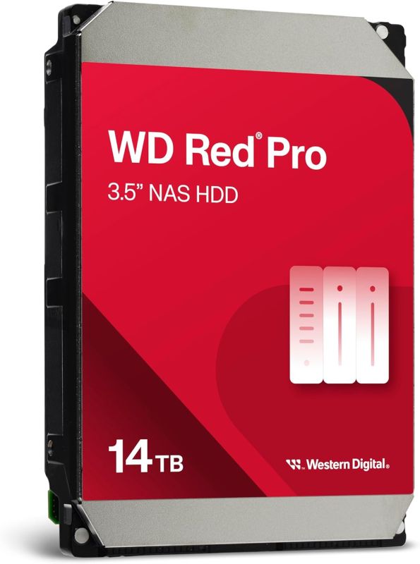 Жорсткий диск WD 14TB 3.5" 7200 512MB SATA Red Pro NAS