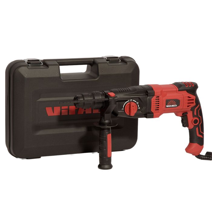 Перфоратор Vitals Master Ra 3010DSq 1050Вт 3Дж 0-5100уд/мин 0-1150об/мин SDS-plus кейс 5.6кг