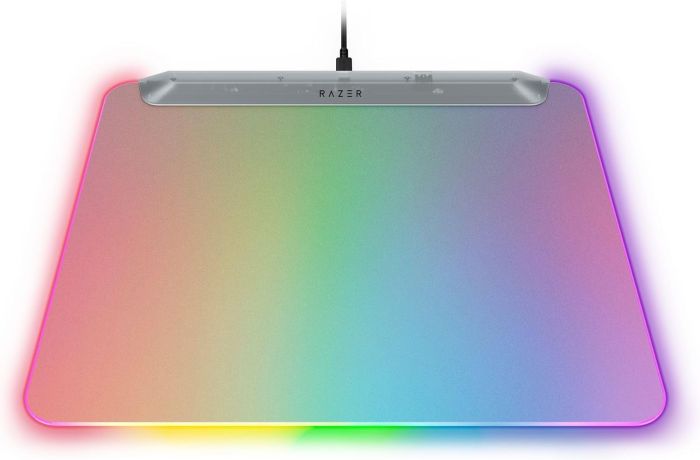 Игровая поверхность Razer  Firefly V2 Pro, М (360х278х4.6мм), RGB, Phantom White Ed.