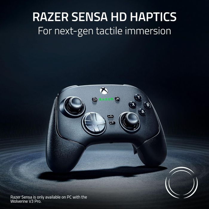 Геймпад Razer Wolverine V3 Pro для Xbox X|S & PC, USB-A/WL, 3м, чёрный
