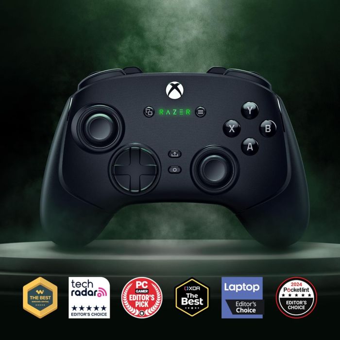 Геймпад Razer Wolverine V3 Pro для Xbox X|S & PC, USB-A/WL, 3м, чёрный