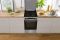 Плита Gorenje комби, 70л, 50x60см, металлич. кришка, дисплей, IconLed,эмалированные, серый