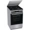Плита Gorenje комби, 70л, 50x60см, металлич. кришка, дисплей, IconLed,эмалированные, серый