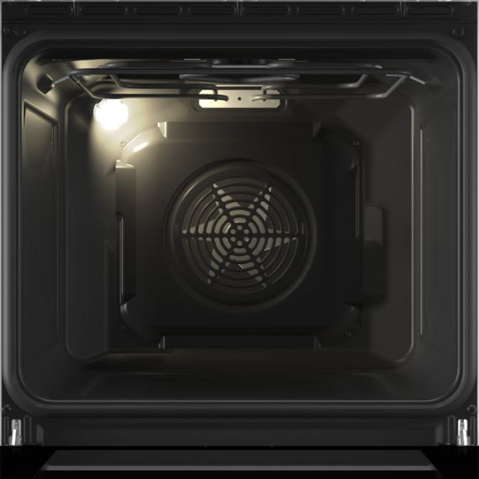 Плита Gorenje комби, 70л, 50x60см, металлич. кришка, дисплей, IconLed,эмалированные, серый