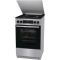 Плита Gorenje комби, 70л, 50x60см, металлич. кришка, дисплей, IconLed,эмалированные, серый