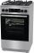 Плита Gorenje комбінована, 70л, 50x60см, дисплей, IconLed, газ на склі, чавун, нерж