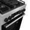 Плита Gorenje комби, 70л, 50x60см, дисплей, IconLed газ на стекле, чугун,  нерж