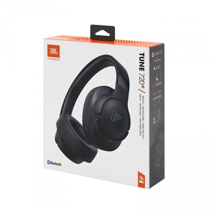 Навушники Over-ear JBL T720 BT 5.3, Wireless, Mic Чорний