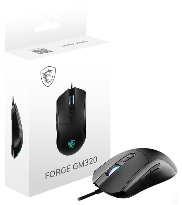 Миша MSI FORGE GM320, USB-A, чорний
