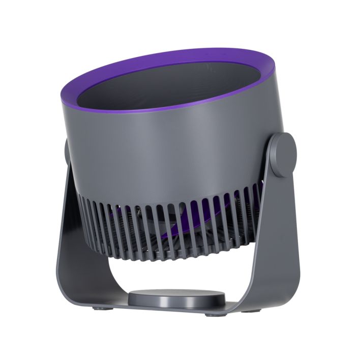 Вентилятор  OneBreeze  настільний/настінний, 14см, акумулятор, USB-A Type-C, сірий ARDESTO FT-M55GR