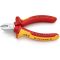 Кусачки-бокорізи KNIPEX діелектричні для робіт під напругою 10000В 0-4мм 125мм 0.121кг