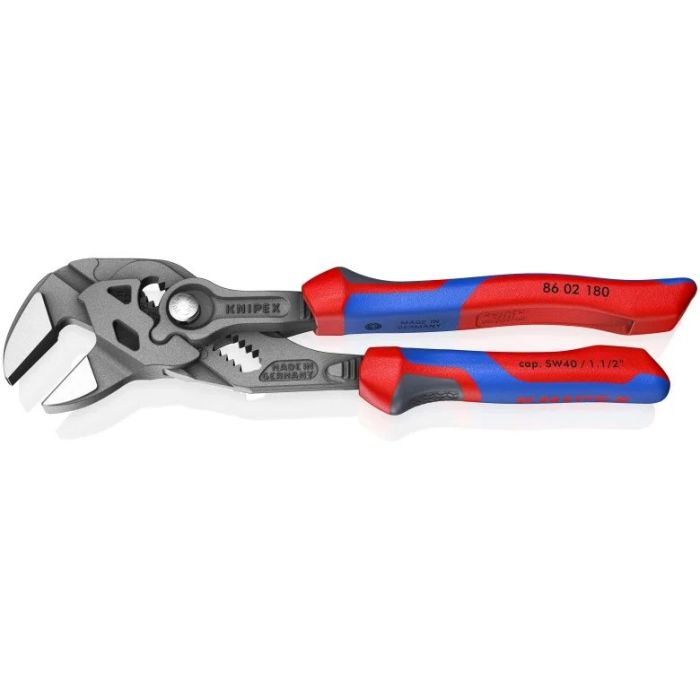 Кліщі переставні KNIPEX 0-40мм 180мм 0.255кг
