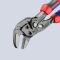 Клещи переставные KNIPEX 0-40мм 180мм 0.255кг