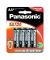 Батарейка Panasonic Extra Heavy Duty вугільно-цинкова AA(R6) блістер, 4 шт.