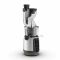 Соковитискач Tefal Ultra Juice шнековий 200Вт, чаша-6л, жмих-0.8л, пластик, сріблясто-чорний