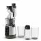 Соковитискач Tefal Ultra Juice шнековий 200Вт, чаша-6л, жмих-0.8л, пластик, сріблясто-чорний