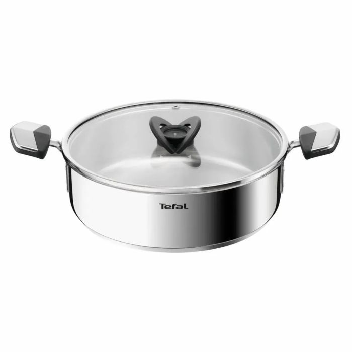 Сотейник Tefal Emotion+, з кришкою, 24см, нержавіюча сталь, бакеліт