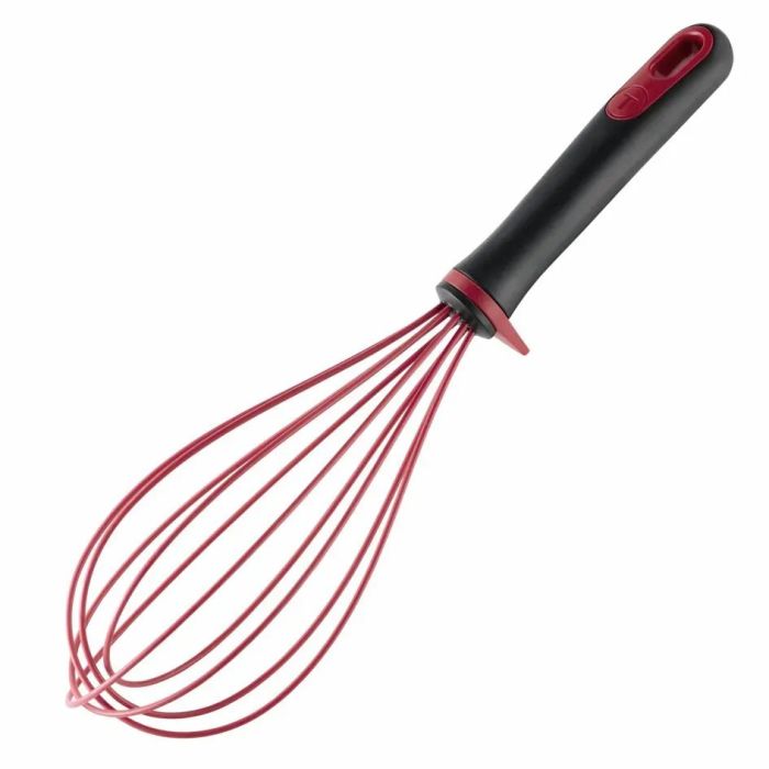 Вінчик Tefal Ingenio, пластик, силікон, чорно-червоний