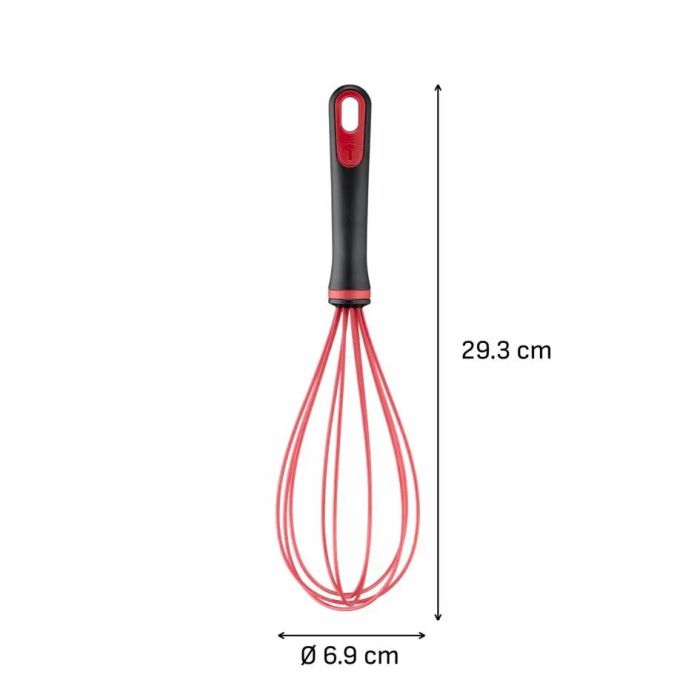 Венчик Tefal Ingenio, пластик, силыкон, черно-красный