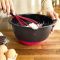 Венчик Tefal Ingenio, пластик, силыкон, черно-красный