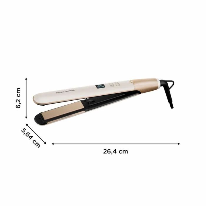 Випрямитель Rowenta Sand Beam, 45Вт, темп.режимов-8, 140-230С, керамика, черный
