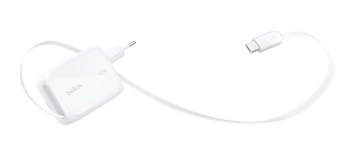 Зарядное устройство сетевое Belkin 67Вт USB-C PD PPS, белый