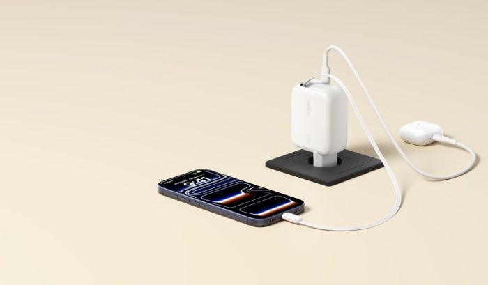 Зарядное устройство сетевое Belkin 67Вт USB-C PD PPS, белый