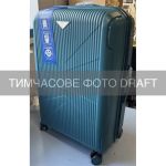 Набор чемоданов 2E, M7978, полипропилен, (L+M+S), молния anti theft, 4 колеса, кодовий замок, синий