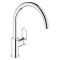 Змішувач кухонний Grohe QuickFix Start Flow, довж.виливу - 223мм, поворотний, 1важіль, хром