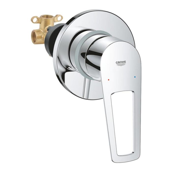 Змішувач для душу Grohe BauLoop прихованого монтажу, 1 важіль, хром